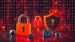 Hình ảnh các biểu tượng an ninh mạng thể hiện sự bảo vệ của proxy whitelisting.