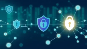 Hình ảnh nghệ thuật thể hiện sự kết nối an toàn của internet nhờ vào việc sử dụng proxy.