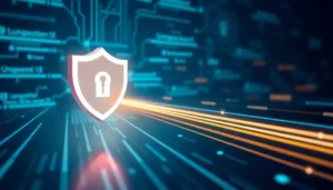 Biểu tượng internet an toàn và nhanh chóng với proxy.