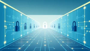 Minh họa về truy cập Internet an toàn và hiệu quả thông qua proxy.