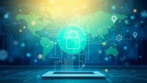 Hình ảnh đại diện cho công nghệ proxy geo-location hiện đại.