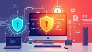 Hình ảnh mô tả tầm quan trọng của proxy trong việc cải thiện an toàn và tốc độ kết nối internet.