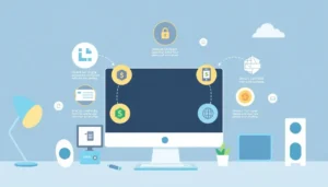 Minh họa tóm tắt về lợi ích của proxy rotation cho công việc.