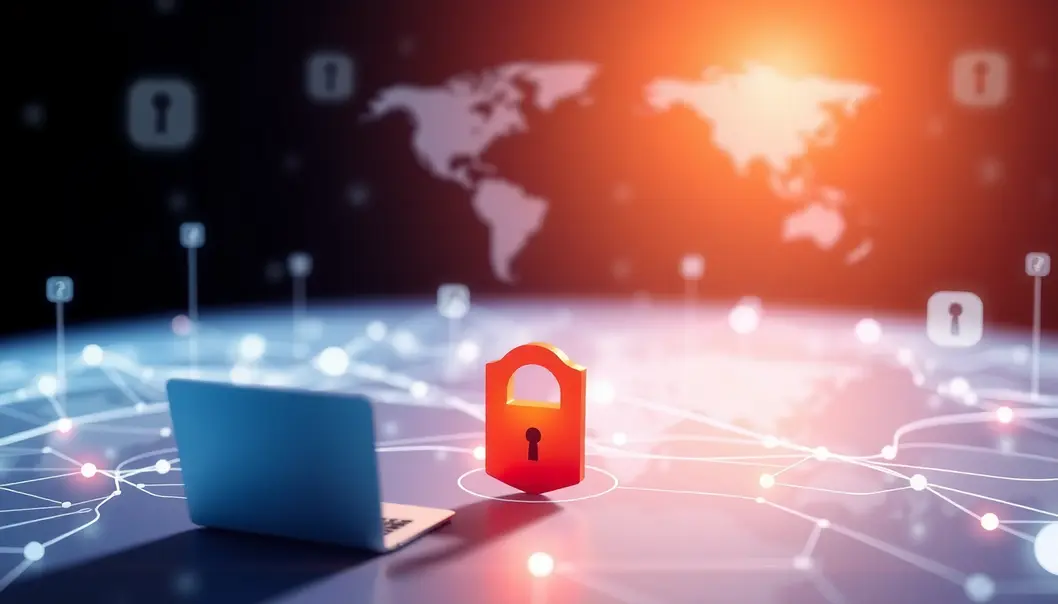 Hình ảnh minh họa cho một kết nối proxy mã hóa an toàn và nhanh chóng.