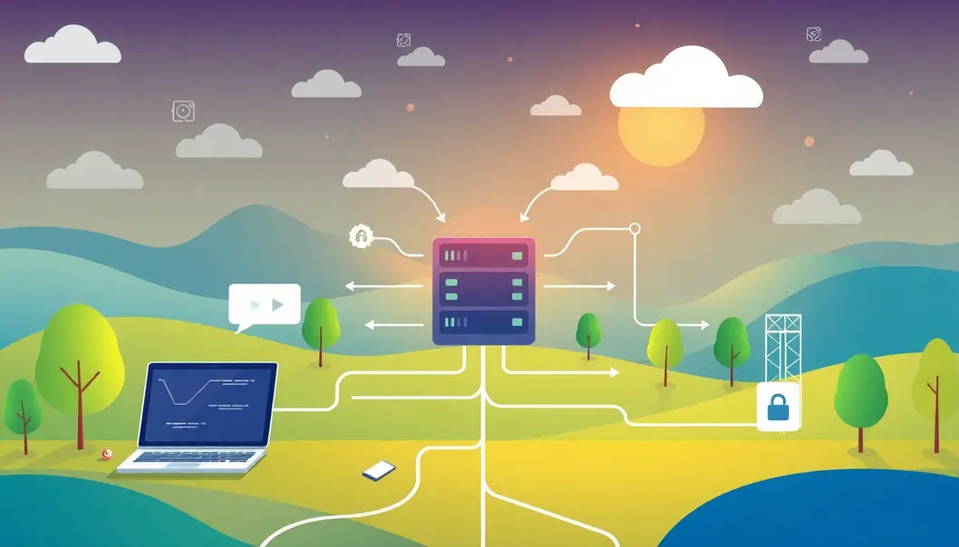 Hình ảnh bìa bài viết về proxy cho các cuộc gọi API.