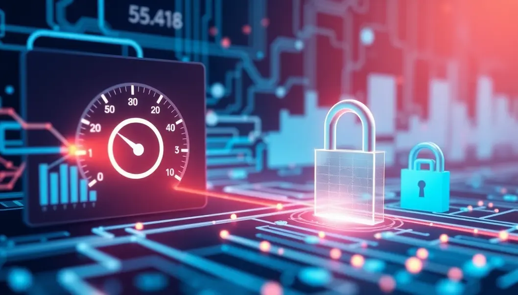 Hình ảnh thể hiện tốc độ cao khi lướt web và bảo vệ thông tin.