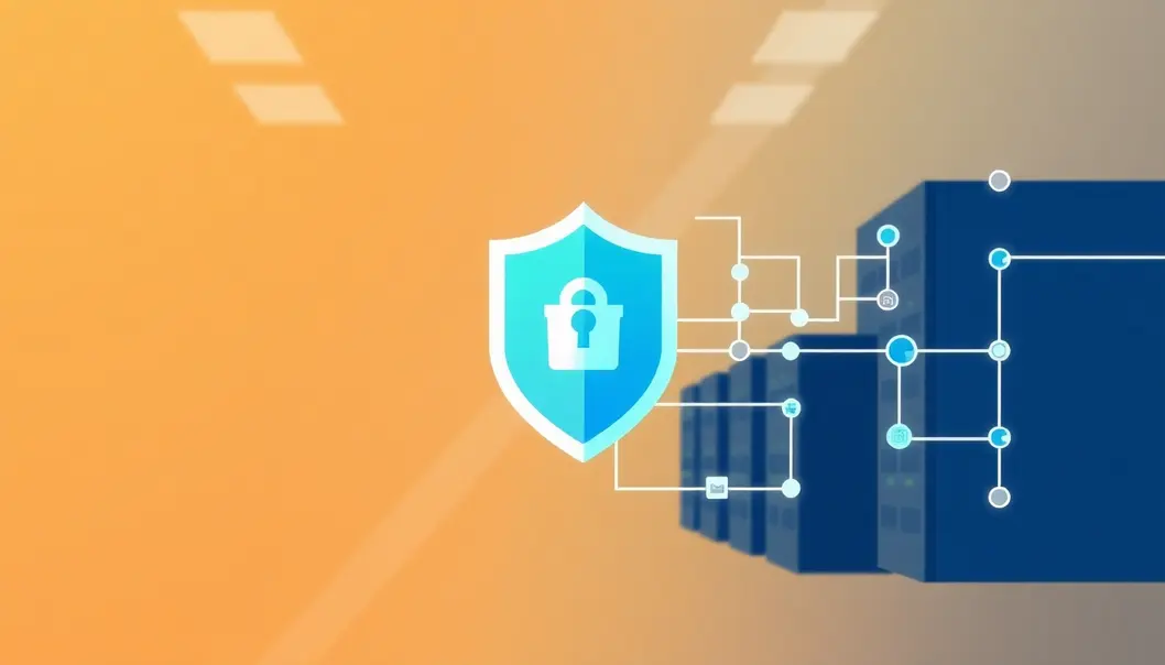 Hình ảnh tượng trưng cho sự kết hợp giữa AI và proxy.