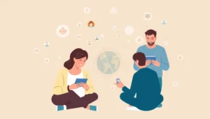 Hình ảnh mô tả sự kết nối giữa người dùng và Midjourney thông qua các dịch vụ proxy.