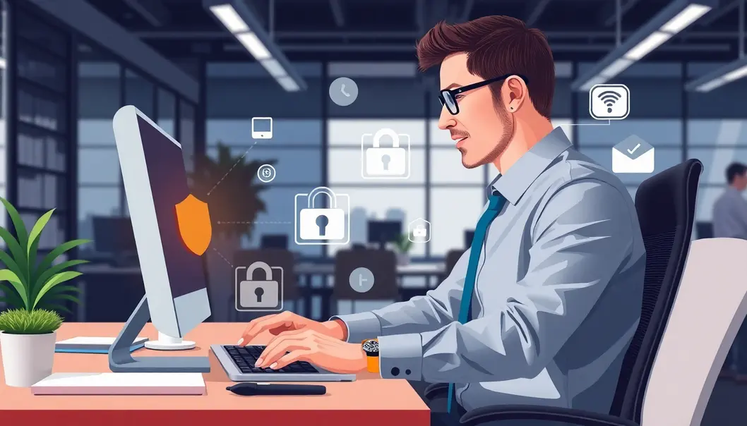 Một chuyên gia đang làm việc với giải pháp proxy cho hiệu suất cao.