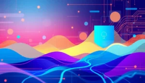 Biểu trưng về bảo mật và tốc độ trong kết nối internet.