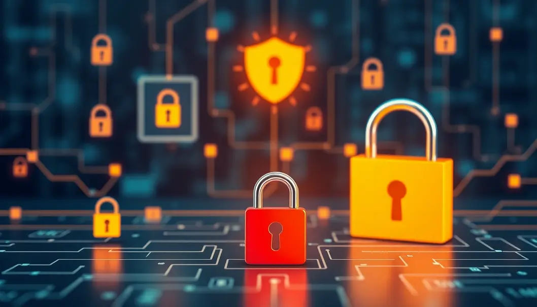 Minh họa cho giao dịch trực tuyến an toàn qua proxy.