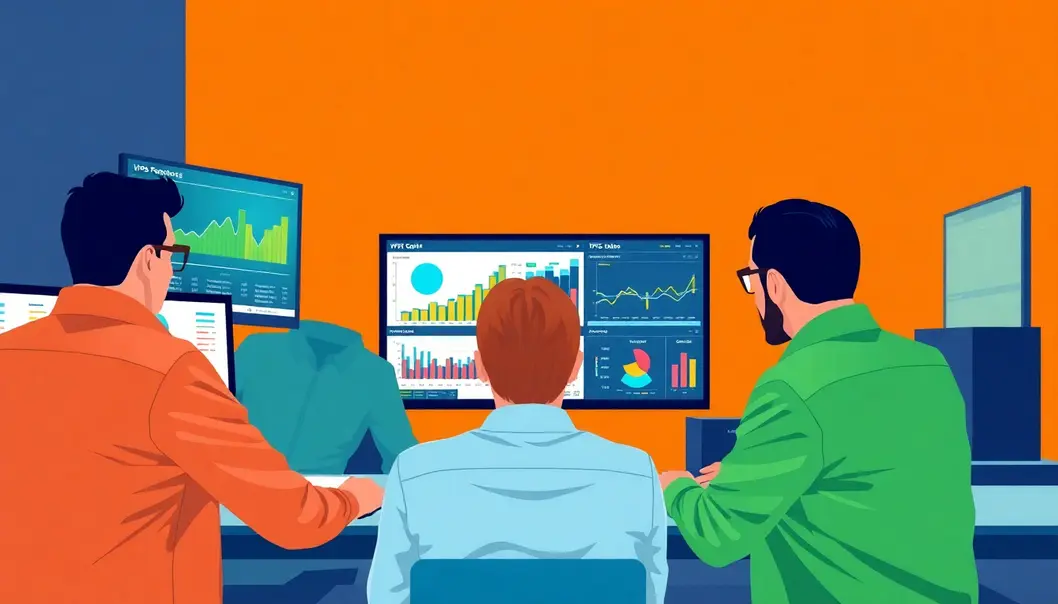 Đội ngũ IT chuyên nghiệp phân tích hiệu suất VPS.