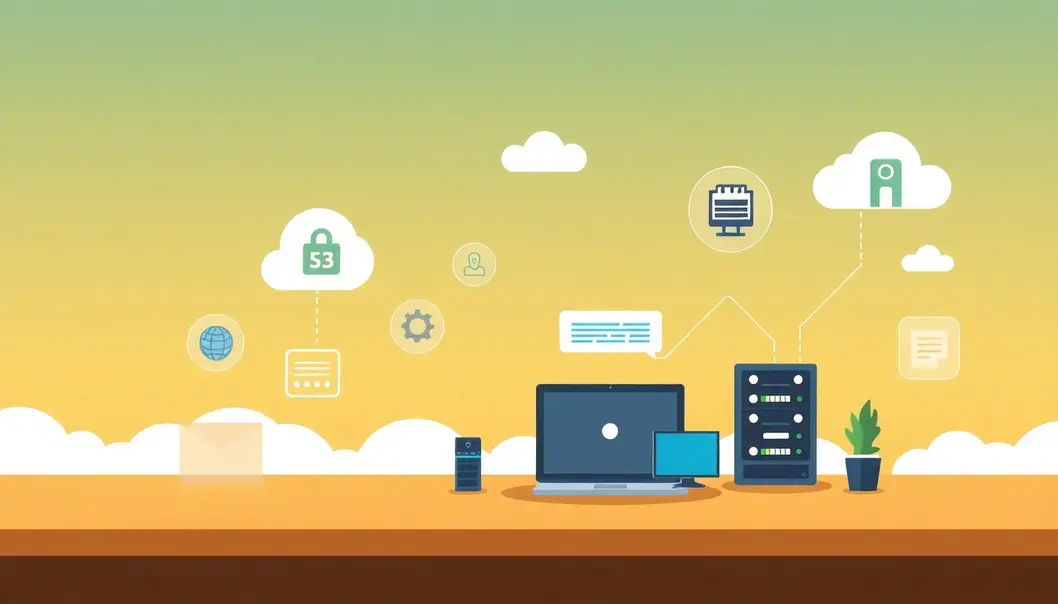 Hình ảnh thể hiện tính ổn định và bảo mật của dịch vụ VPS không giới hạn.