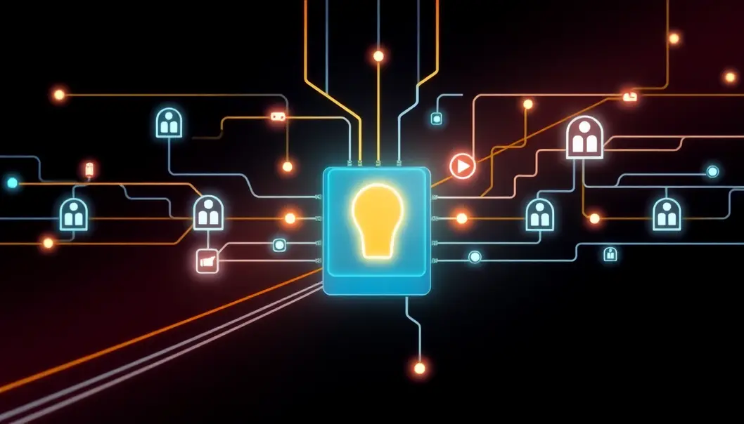 Diễn giải hình ảnh tinh tế về hệ thống VPS server.