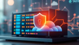 Hình ảnh bảo vệ dữ liệu với VPS bảo hành.