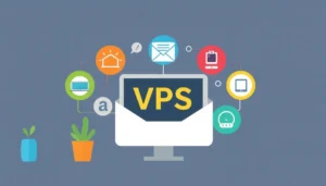 Infographic trực quan về lợi ích của dịch vụ VPS gửi mail.