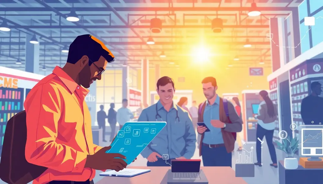 Hình ảnh tượng trưng cho tương lai công nghệ với dịch vụ VPS tự động.