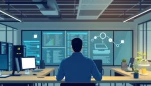 Một nhóm người chuyên nghiệp đang bàn luận về lợi ích của dịch vụ VPS.