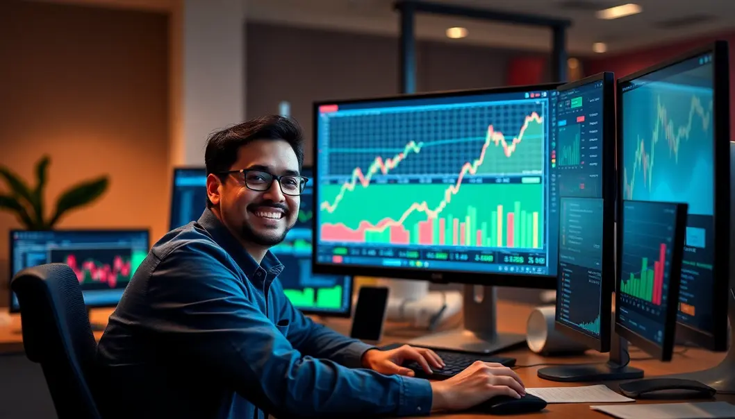 Hình ảnh đại diện cho sự thành công trong giao dịch với VPS MT4.