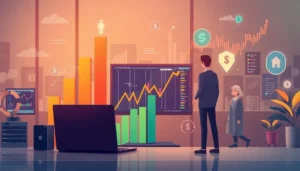 Hình ảnh tượng trưng cho thành công trong giao dịch với sự hỗ trợ từ dịch vụ VPS MT5.